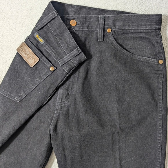 Wrangler Other - Wrangler Jeans Mens 36/34 Black Cowboy Cut Original Fit 13MWZWK Denim Pants